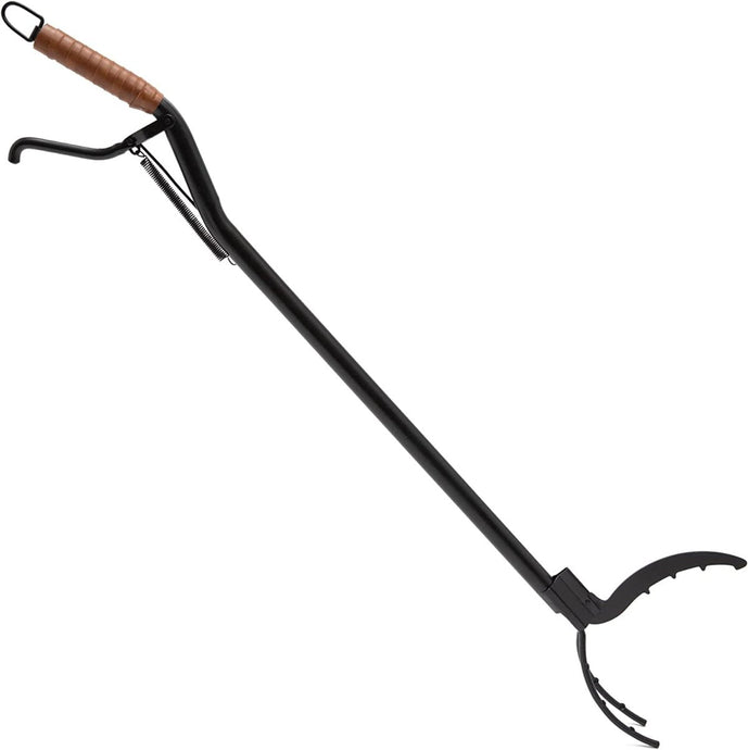 Coleman 40 - Inch Log Grabber with Leather Grip - City Bonfires